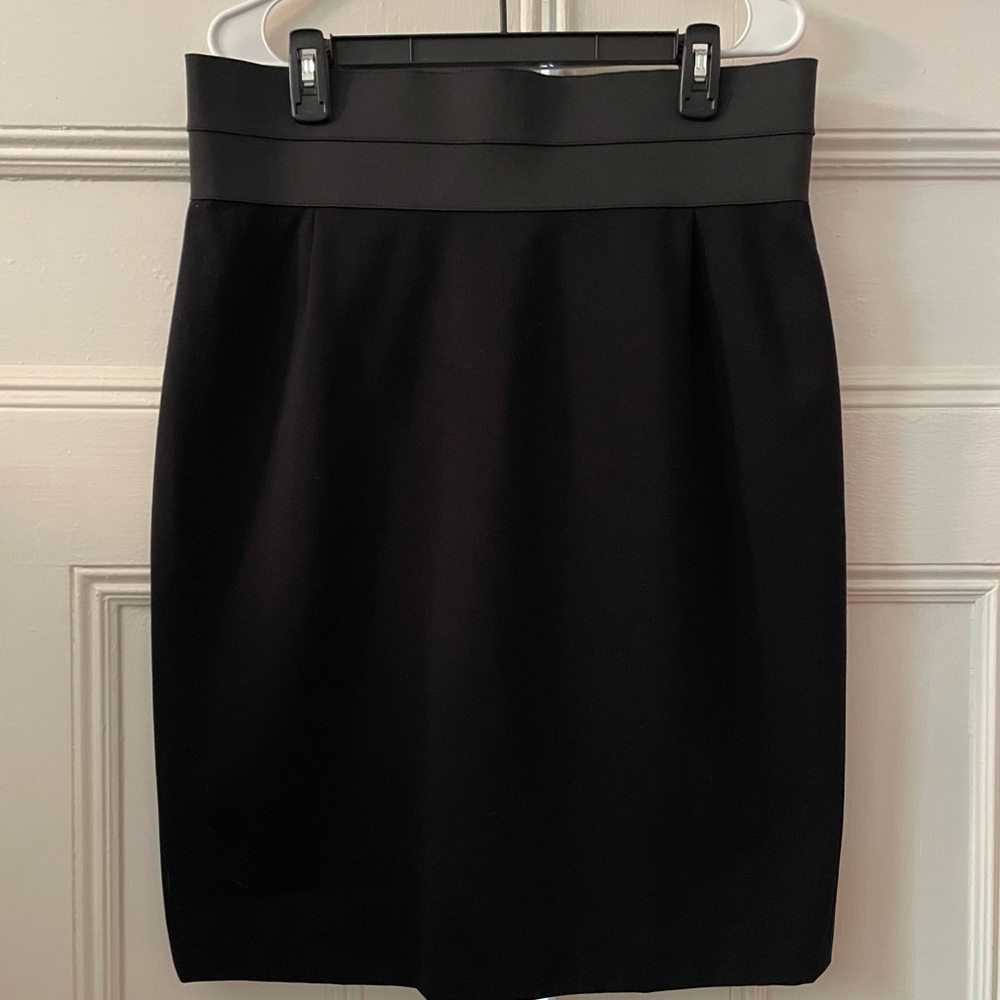 Akris Punto Black Women's Ponte Pencil Skirt size 12